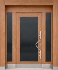 Tirajlı Camlı Apartman Kapısı V:27