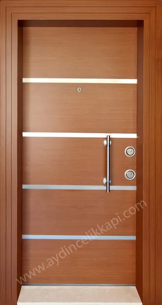 Çelik kapı 25, Tik paslanmazlı model çelik kapı