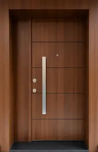 Ceviz Kompakt Laminat Villa Kapısı V:23
