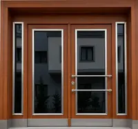 Çift Açılımlı Paslanmaz Apartman Kapısı V:16