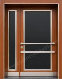 Paslanmazlı Apartman Giriş Kapısı V:14