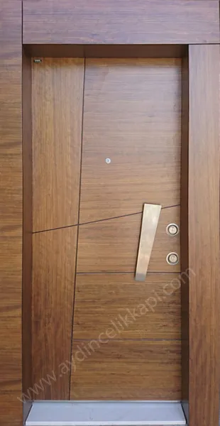 Çelik kapı 4, merkezi kilitli çelik kapı